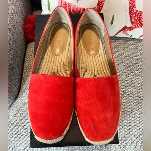 Banana republic espadrille size 9 red